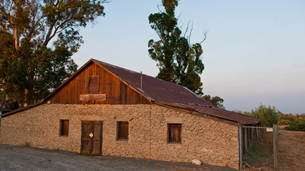 Yorba-Slaughter Adobe historic landmark, Chino, California